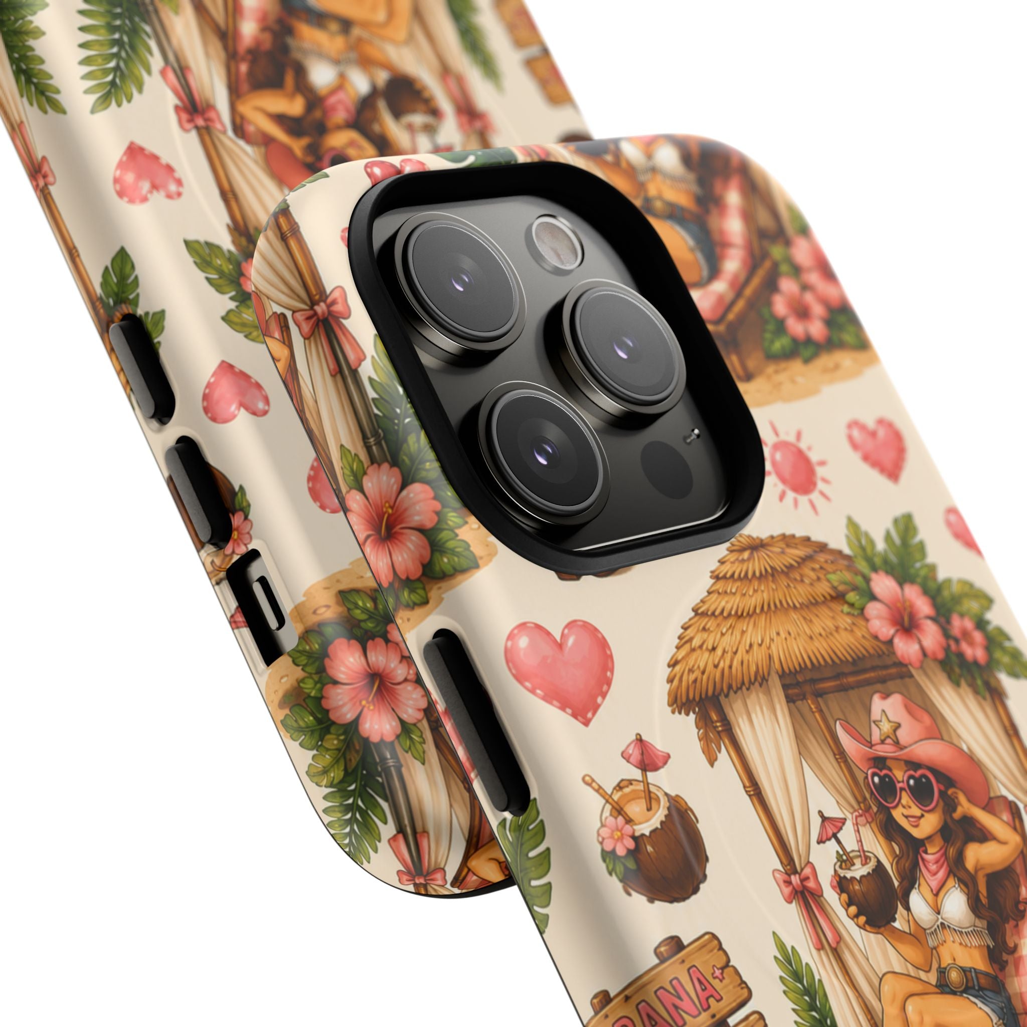 Cabana Cowgirl- Tough Magnetic Phone Case