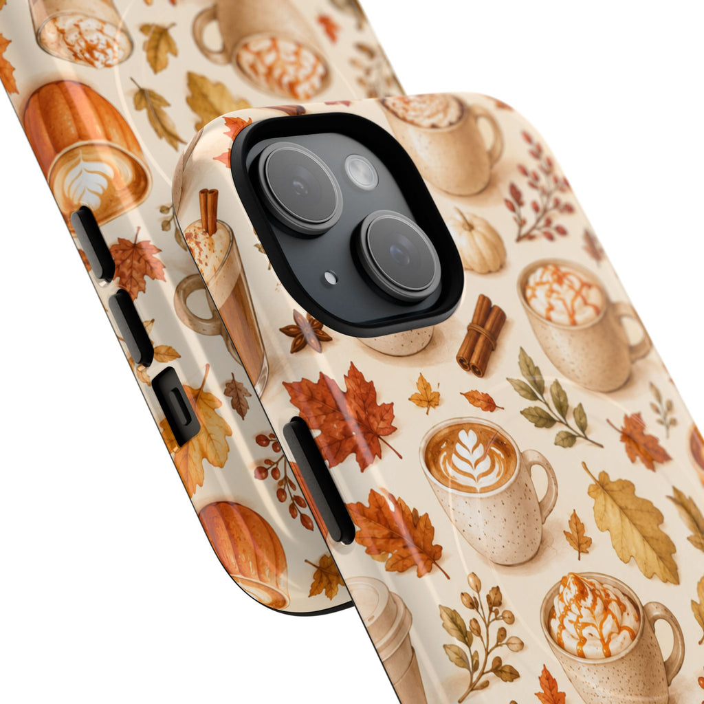 Fall in Love Latte-Tough Magnetic Phone Case