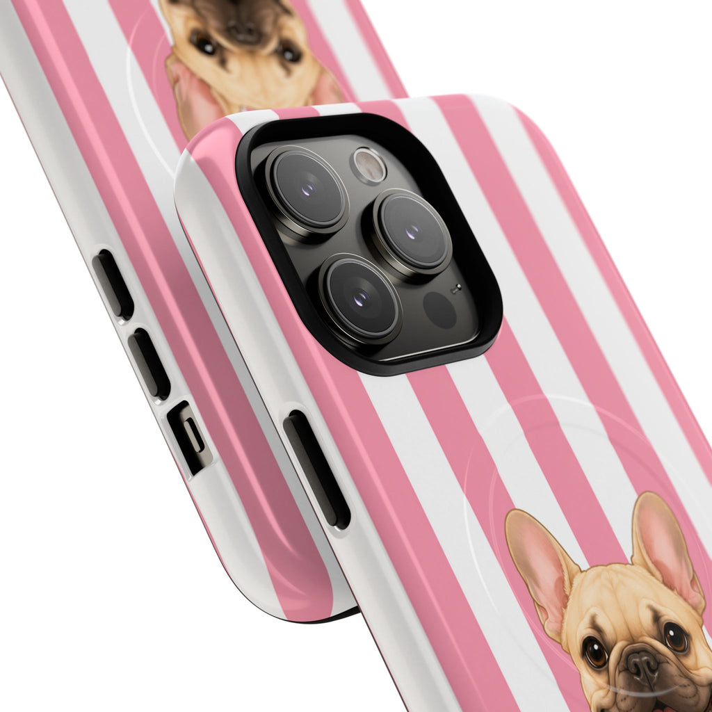 Ooh La La , Cabana Frenchie- Tough Magnetic Phone Case