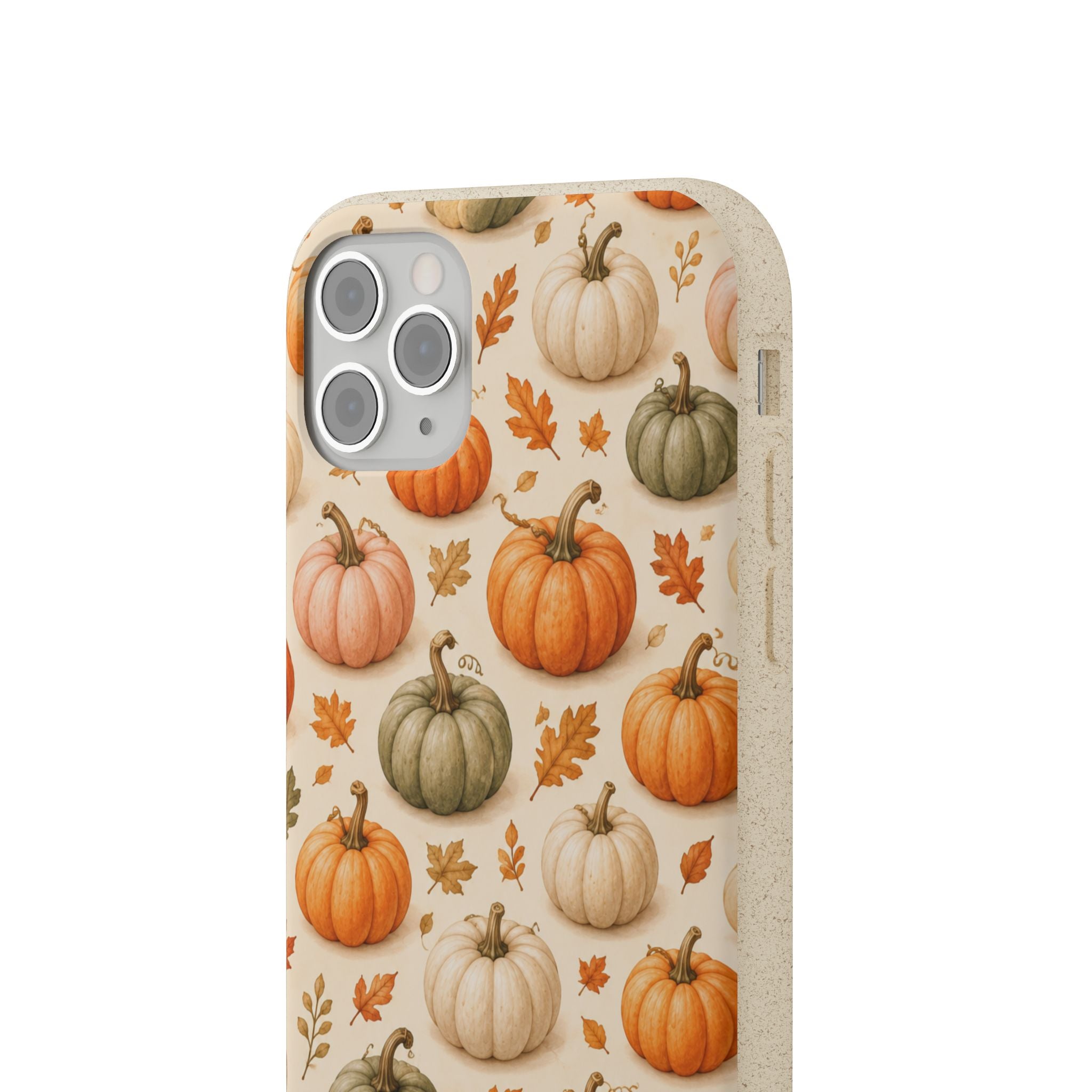 Cabana Pumpkin Patch -Eco-Friendly Biodegradable Phone Case