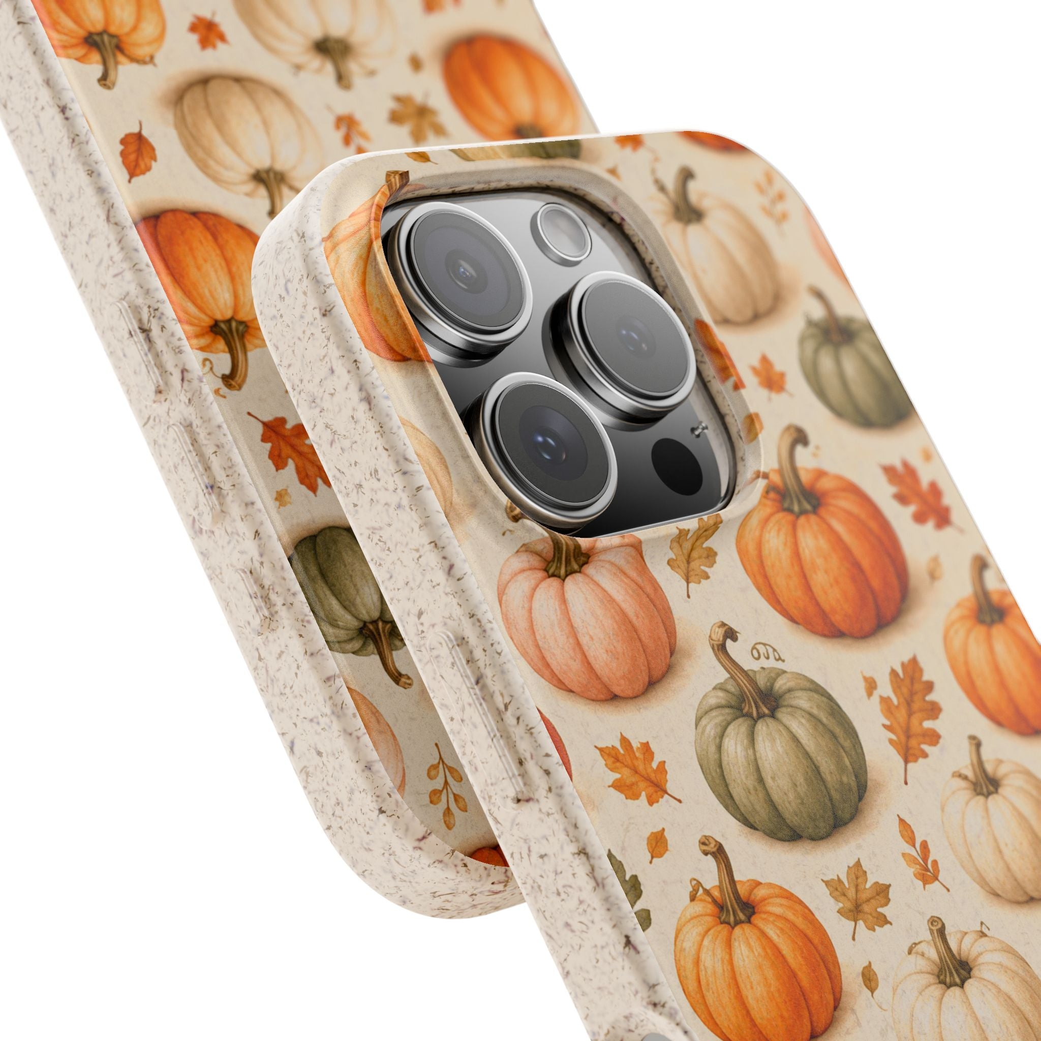 Cabana Pumpkin Patch -Eco-Friendly Biodegradable Phone Case