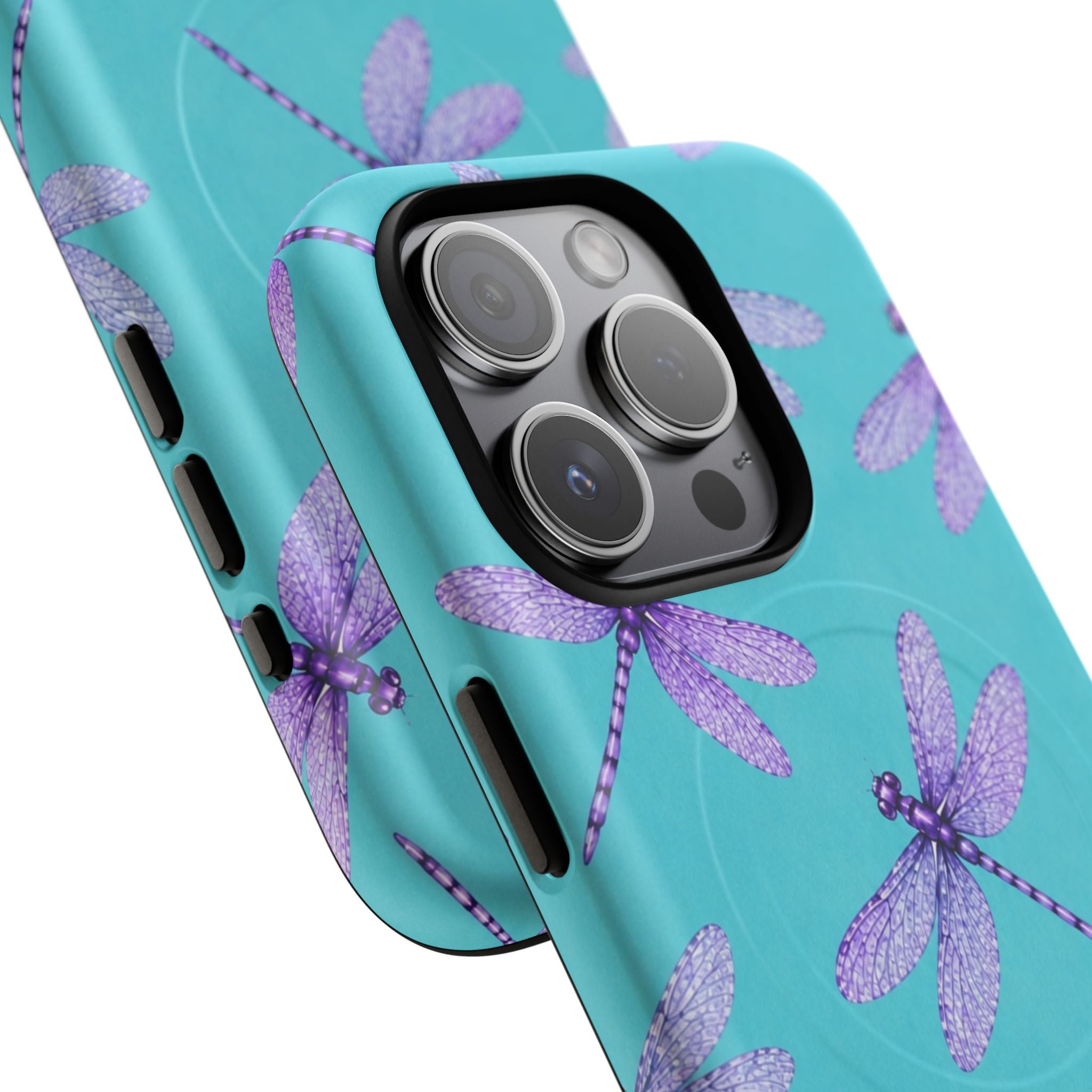 Turquoise Dragonfly Dreams – Tough Magnetic Phone Case