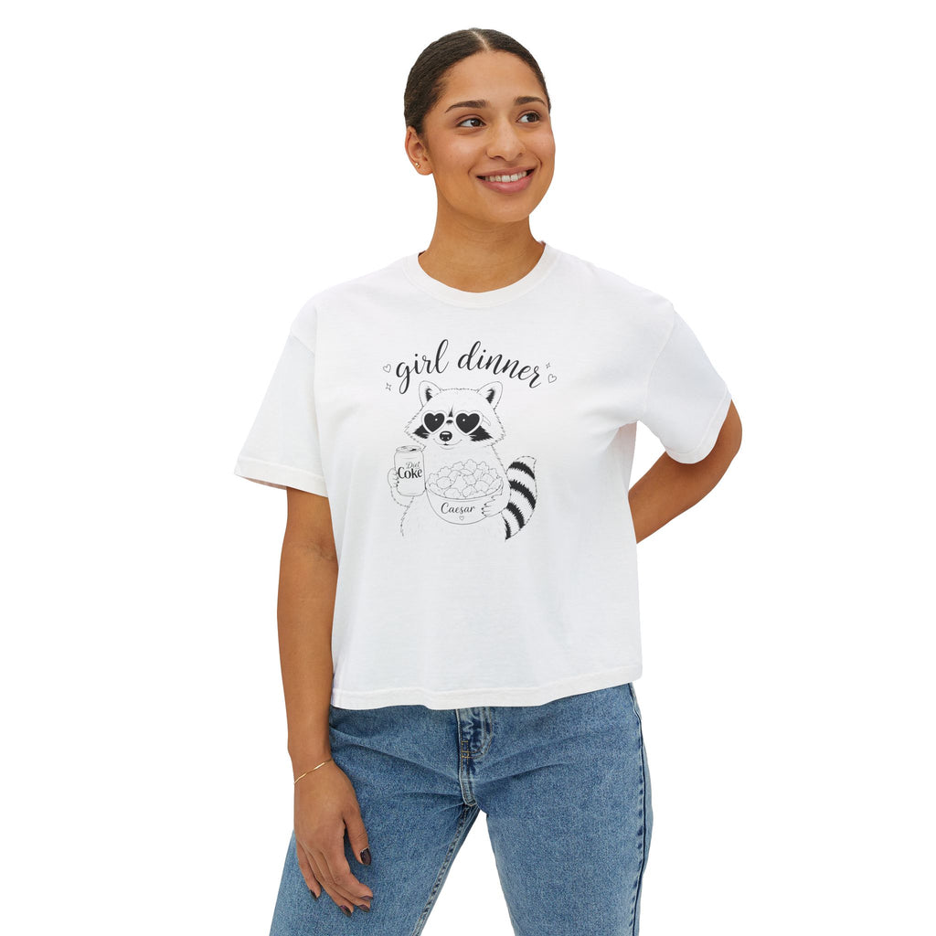 Girl Dinner -Boxy Tee