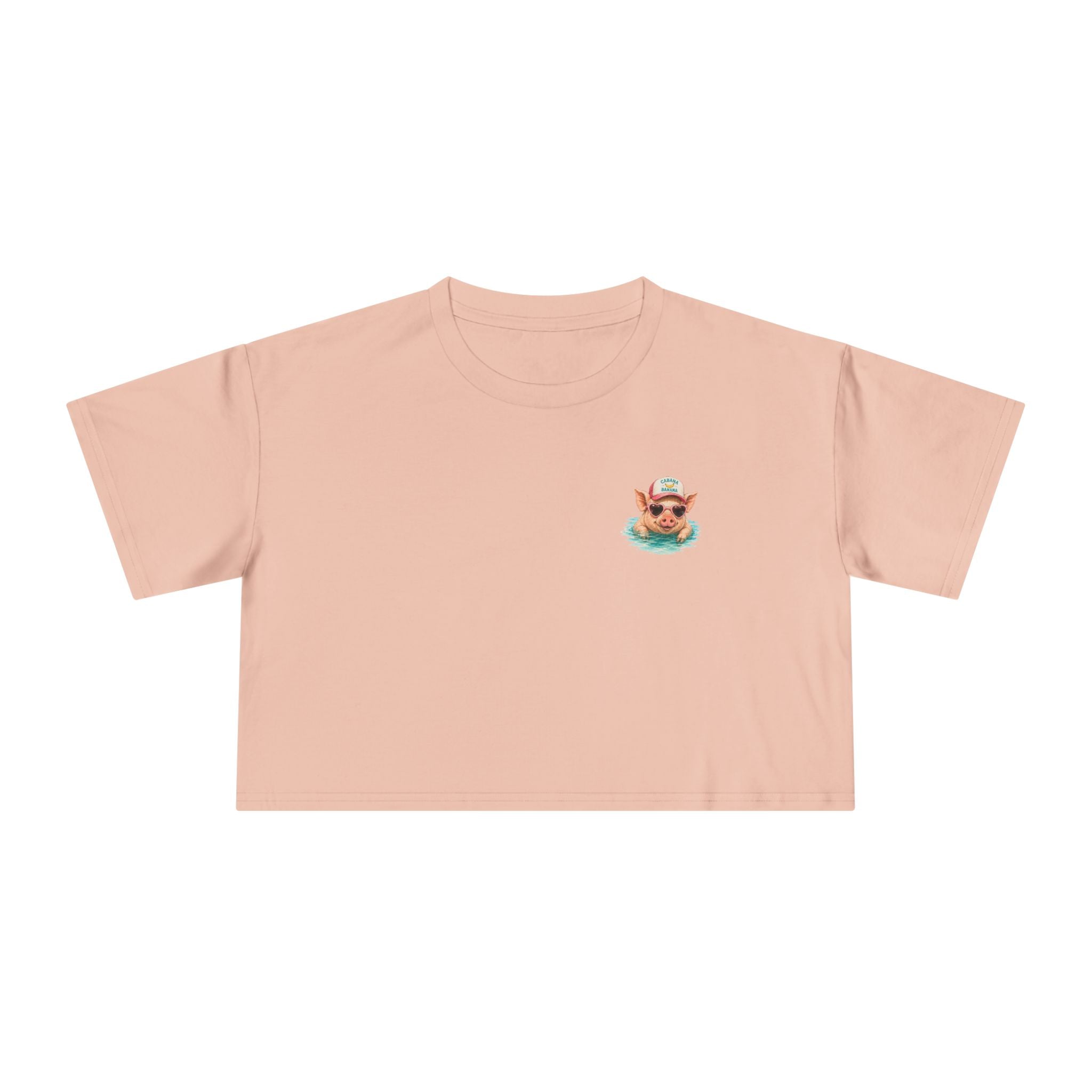 Bahamas Pig Swim Club – Crop Tee