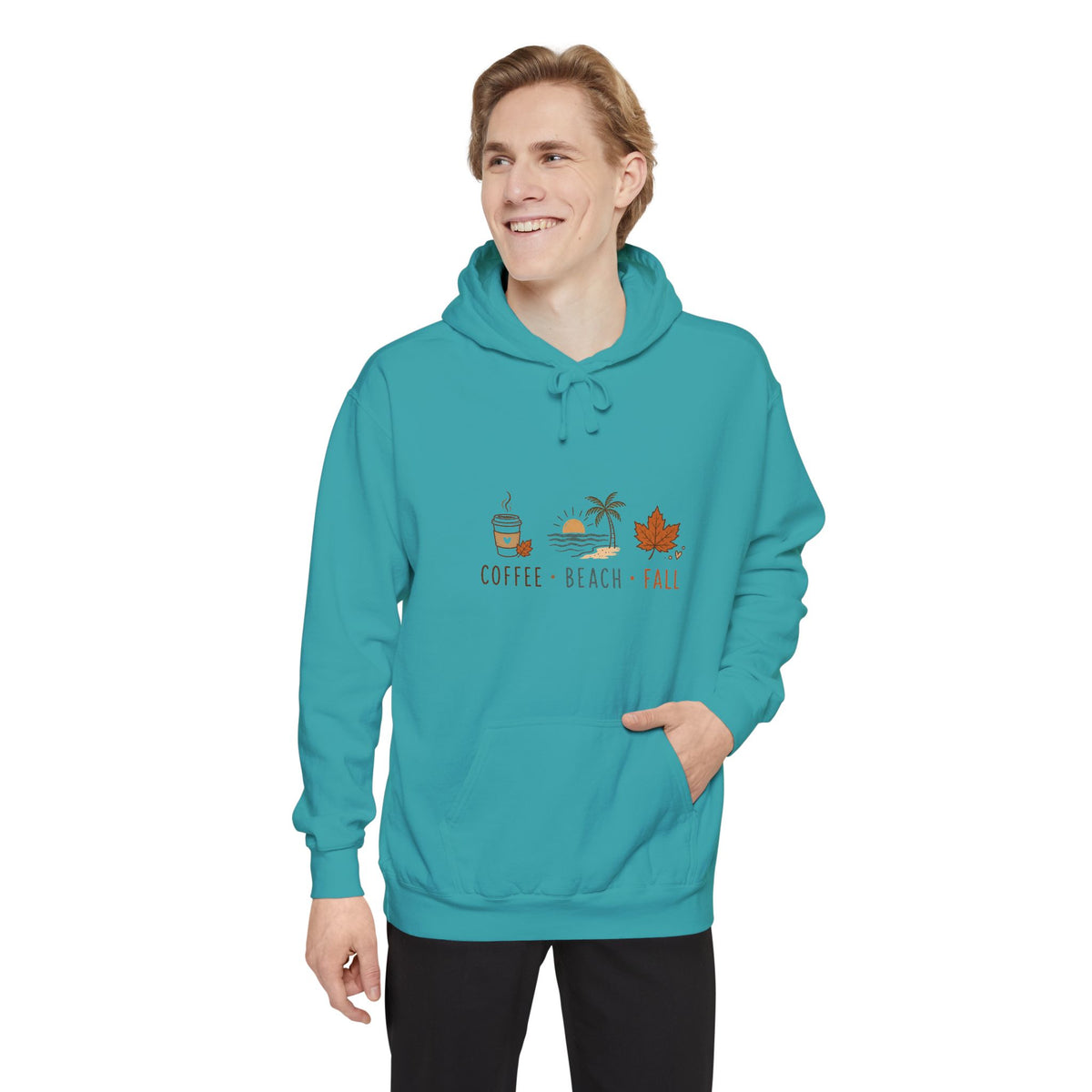 Coffee • Beach • Fall – Comfort Colors® Hoodie