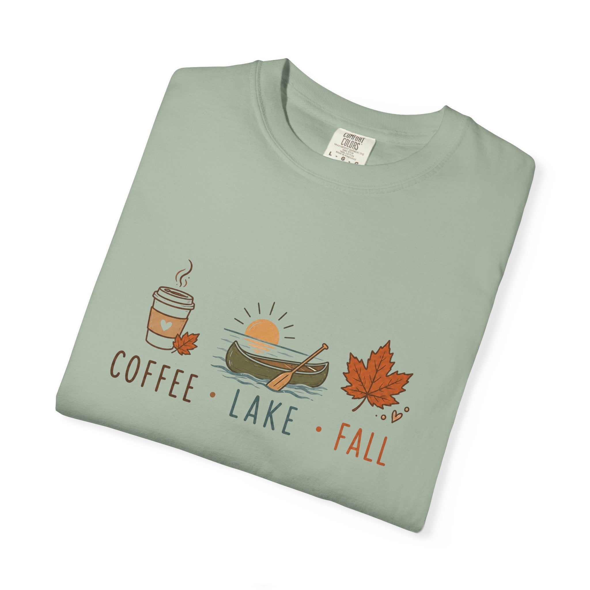 Coffee • Lake • Fall – Comfort Colors® Tee