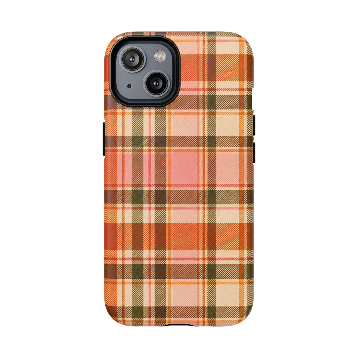 Hello Fall Plaid -Tough Magnetic Phone Case