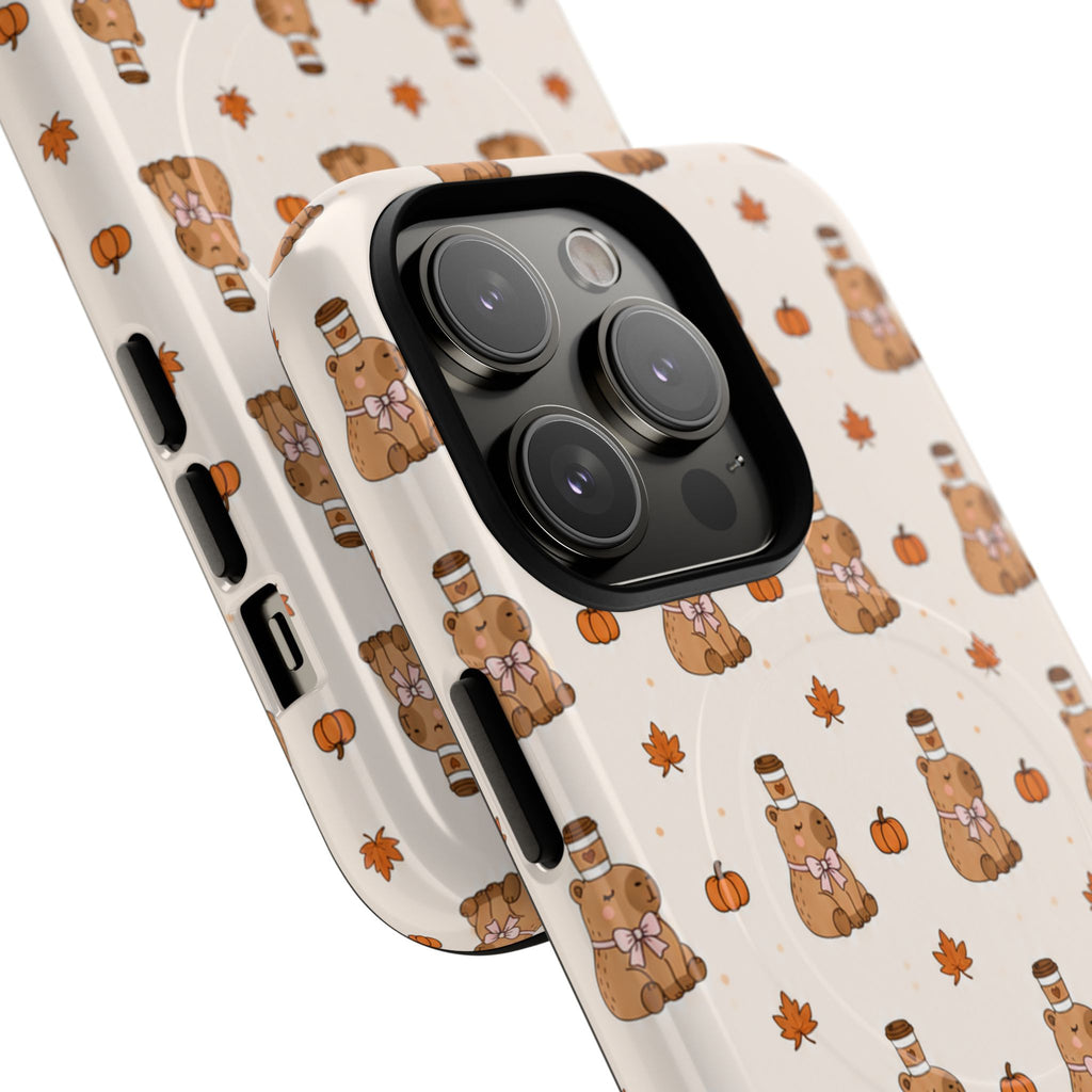 Pumpkin Patch Capy – Tough Magnetic Phone Case
