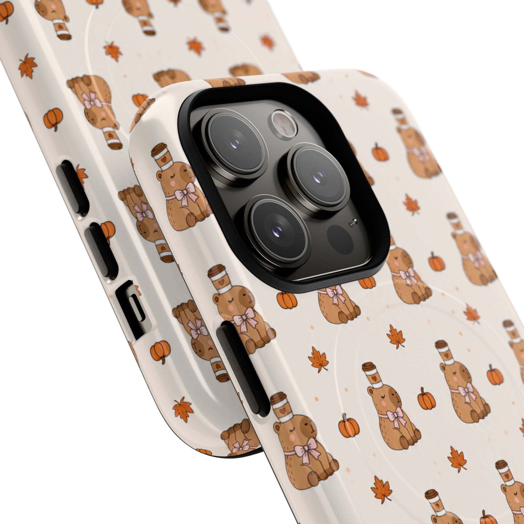 Pumpkin Patch Capy – Tough Magnetic Phone Case