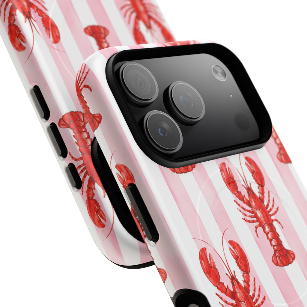 Cabana Claws in Pink- Tough Magnetic Phone Case