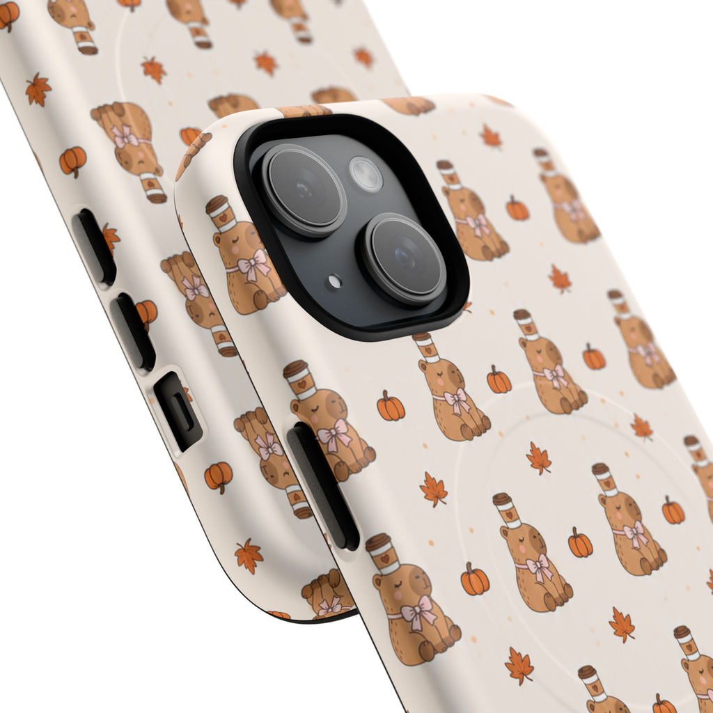 Pumpkin Patch Capy – Tough Magnetic Phone Case