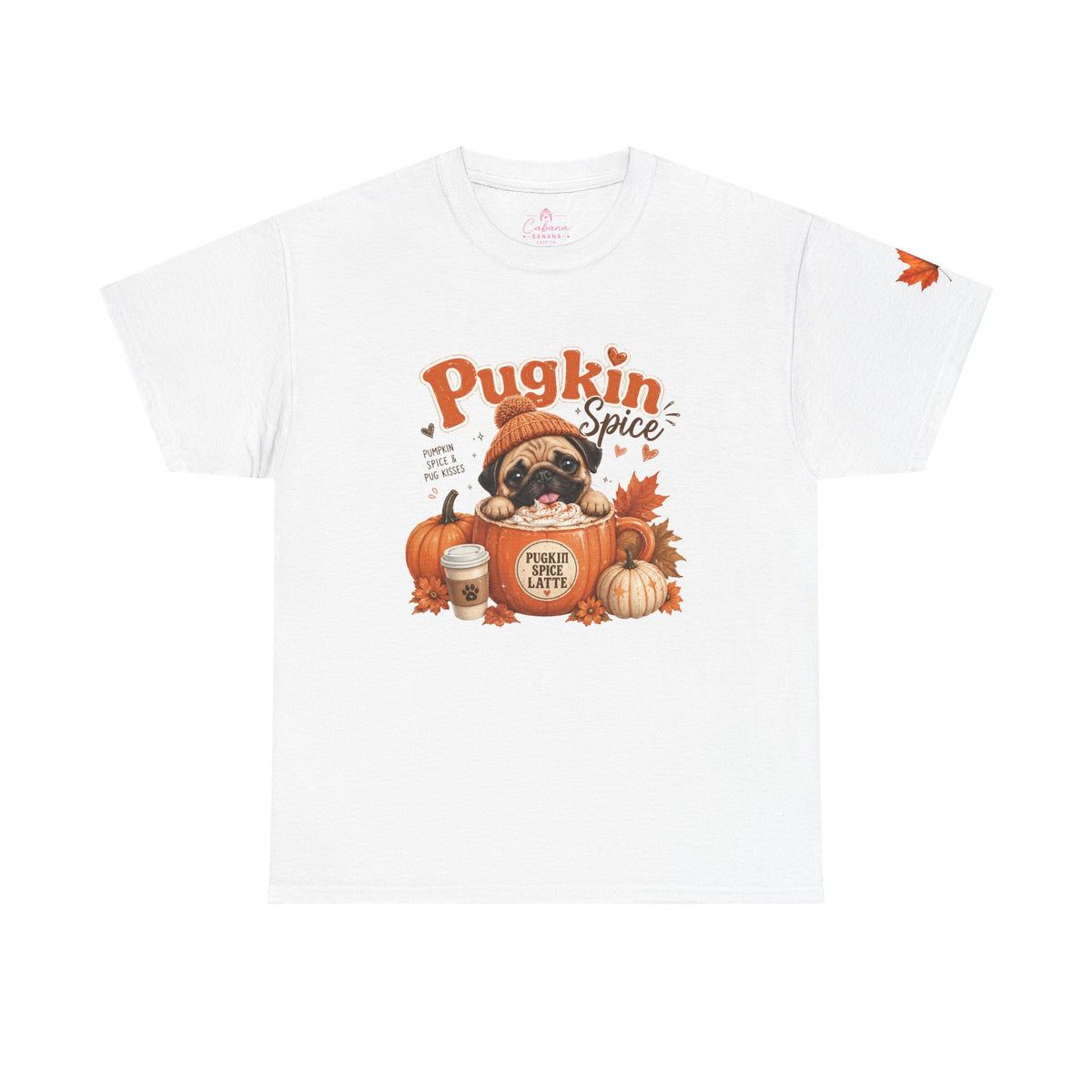 Pugkin Spice Pug – T-Shirt