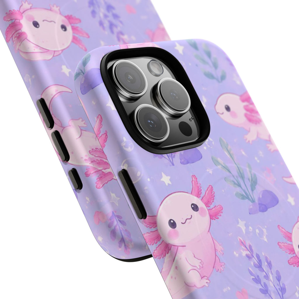 Axolotl Lotta Love -Tough Magnetic Phone Case