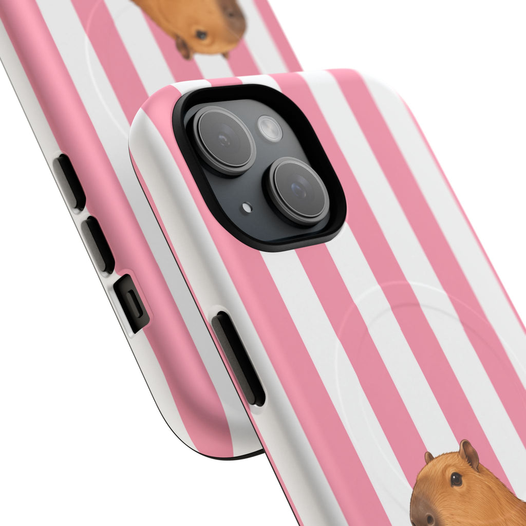 Caby in Cabana Pink- Tough Magnetic Phone Case