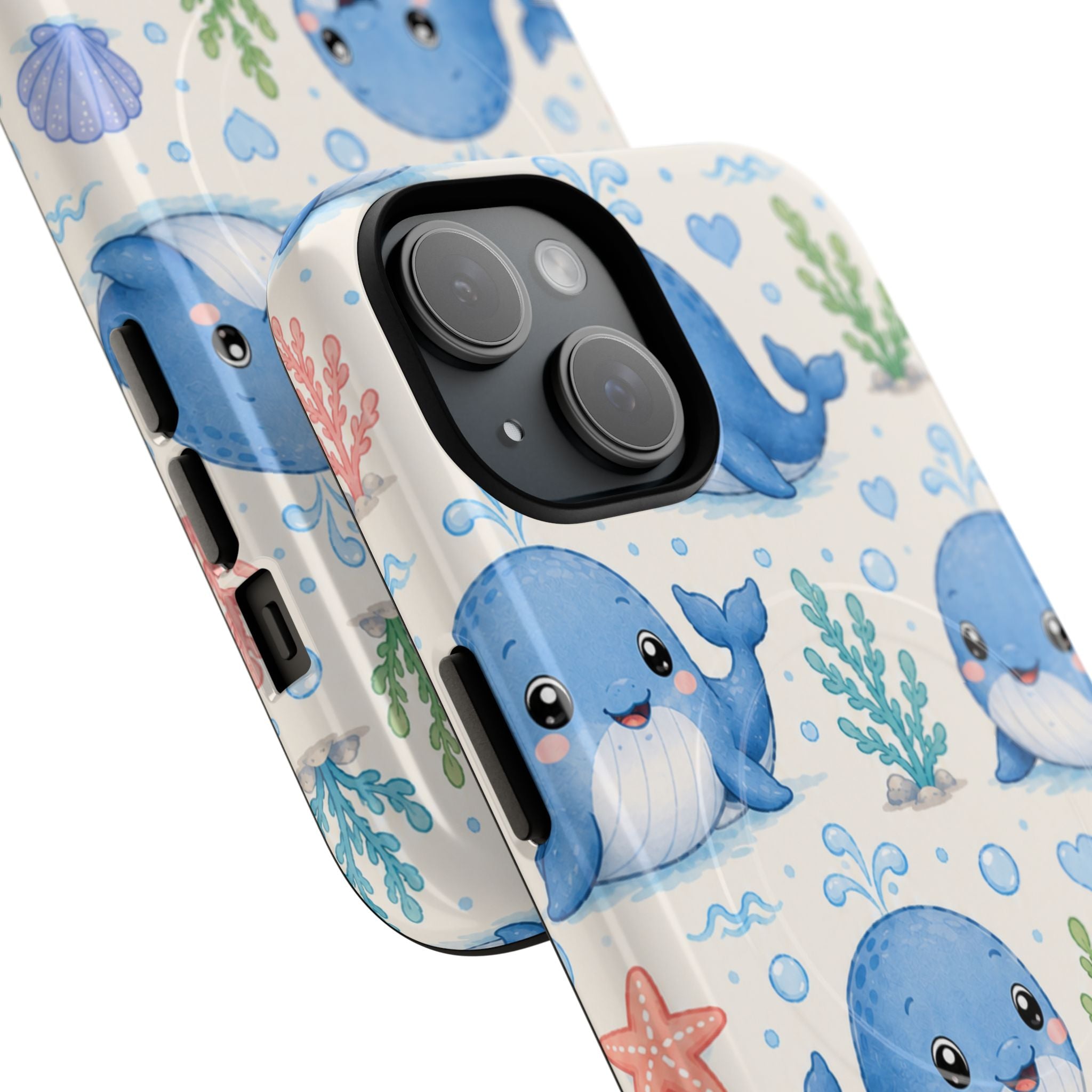 Whale Watching from the Cabana- Tough Magnetic Phone Case