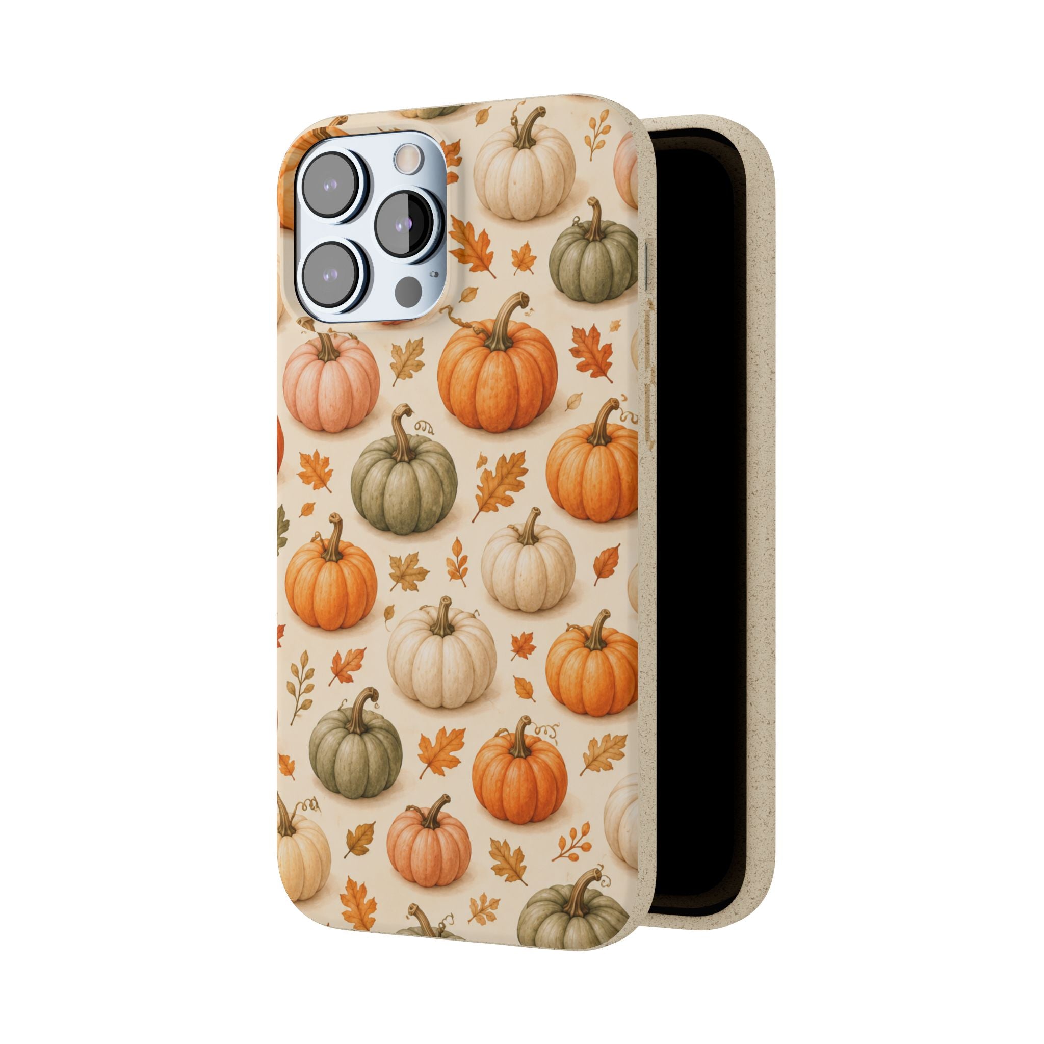 Cabana Pumpkin Patch -Eco-Friendly Biodegradable Phone Case