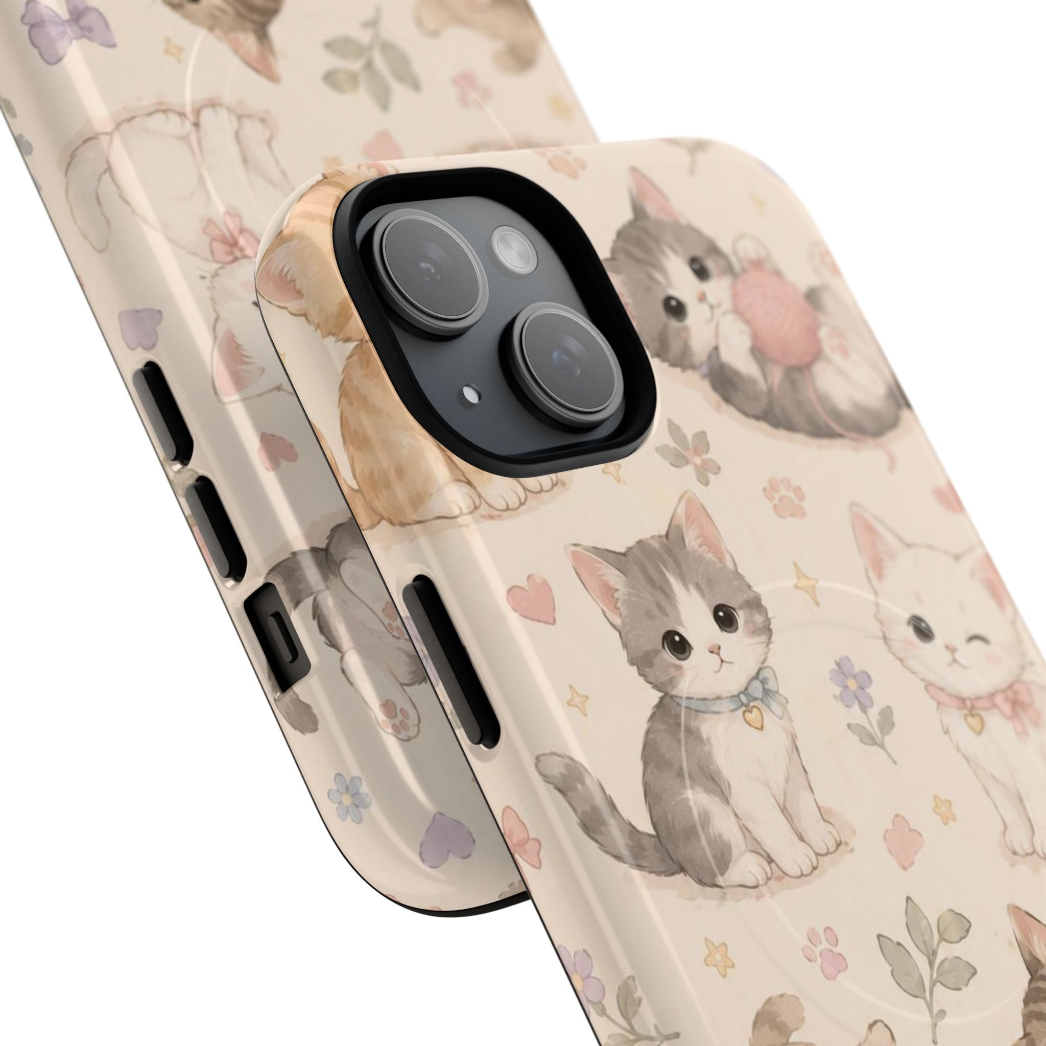 Kitten Cabana Club -Tough Magnetic Phone Case