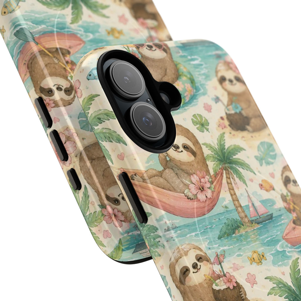 Hangin' In There, Babe- Tough Magnetic Phone Case