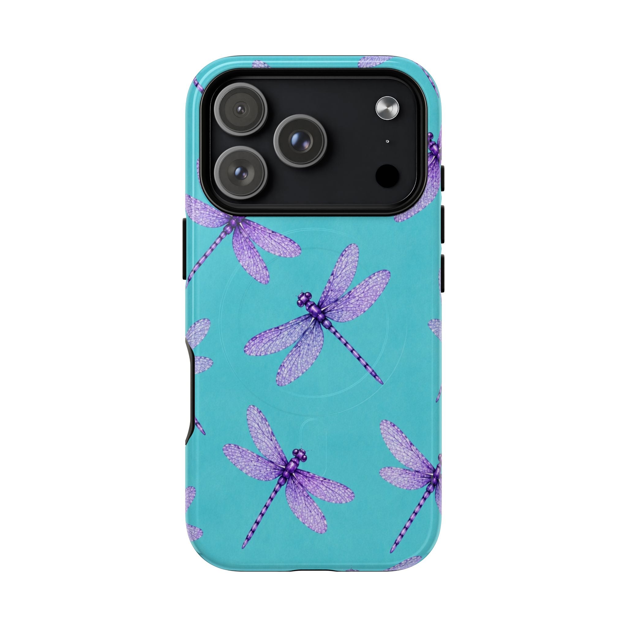 Turquoise Dragonfly Dreams – Tough Magnetic Phone Case