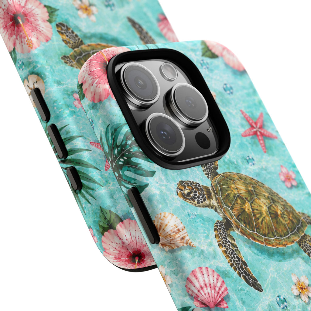 Cabana Turtle Club – Tough Magnetic Phone Case