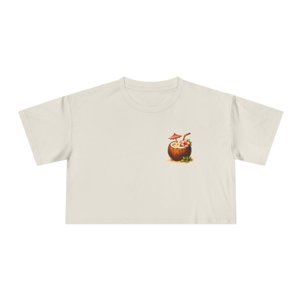 Cabana Cowgirl Crop Tee