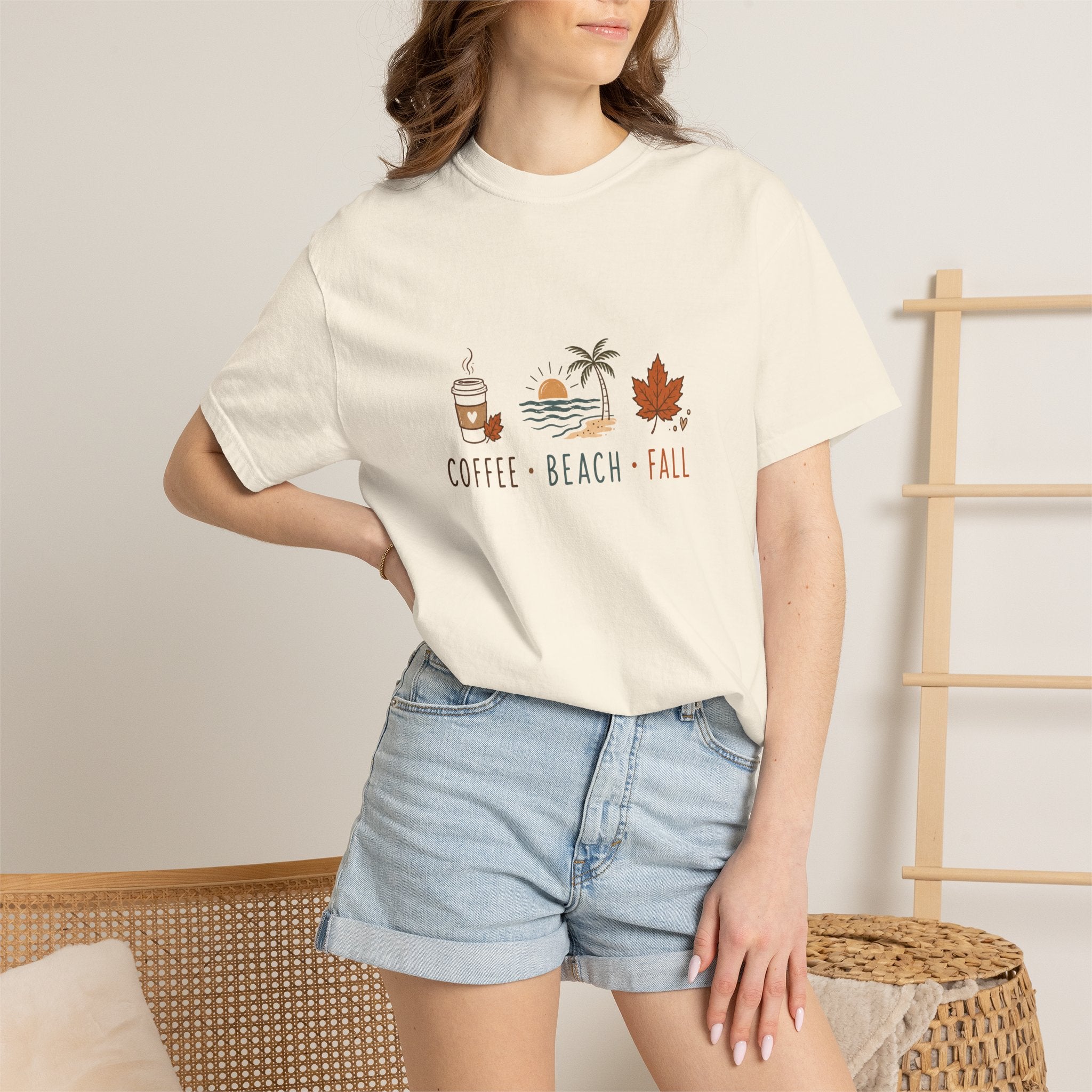 Coffee • Beach • Fall – Comfort Colors® Tee