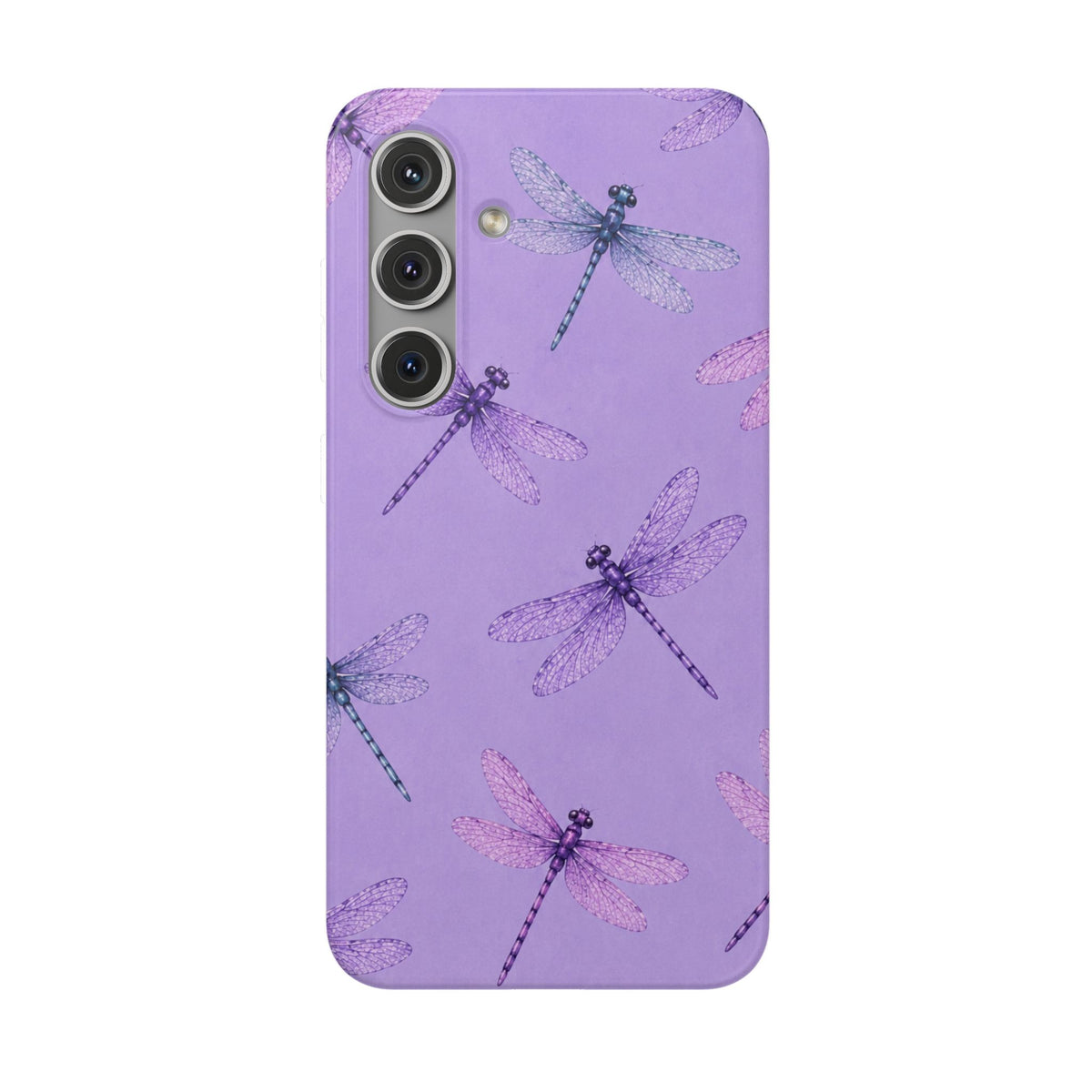 Lavender Dragonfly Dreams-Flexi iPhone & Samsung Phone Case