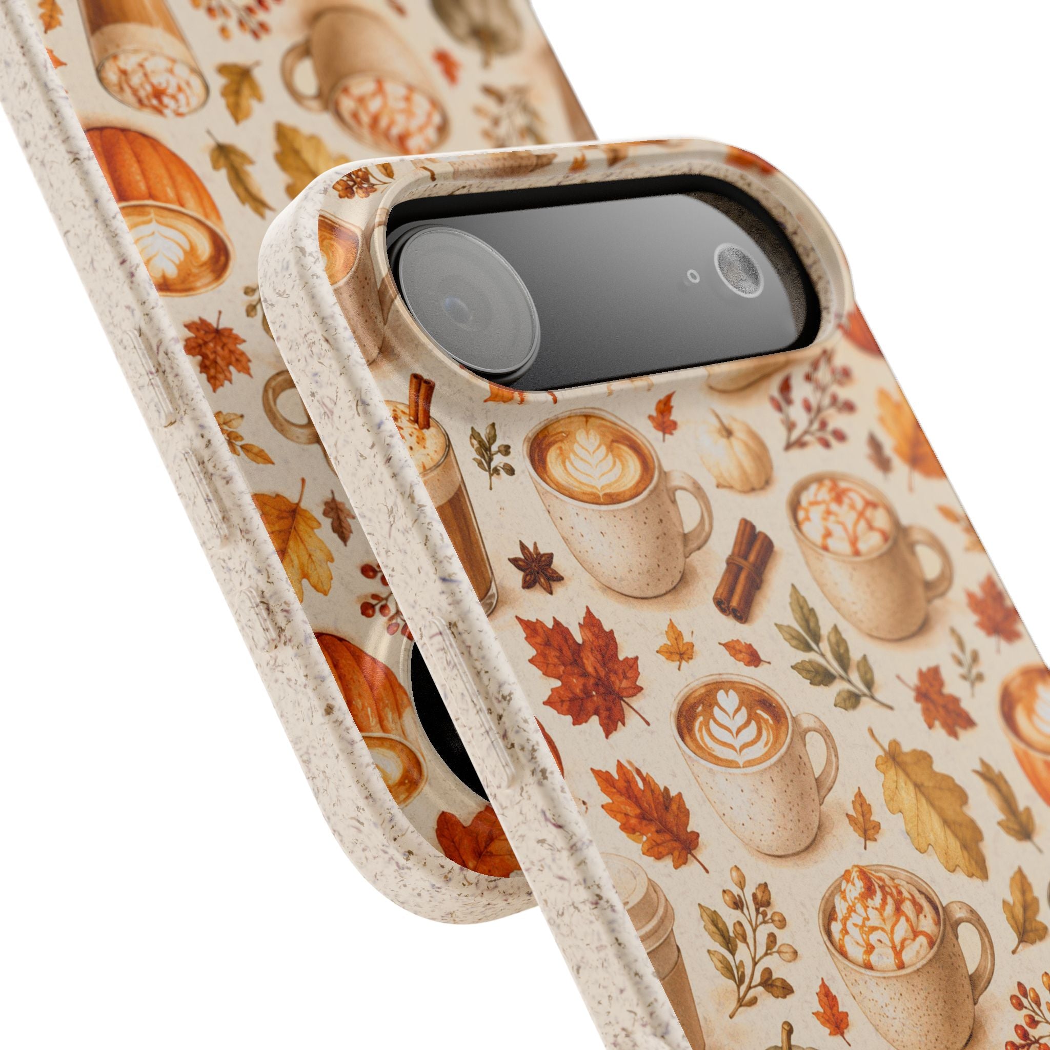 Fall in Love Latte- Eco-Friendly Biodegradable Phone Case