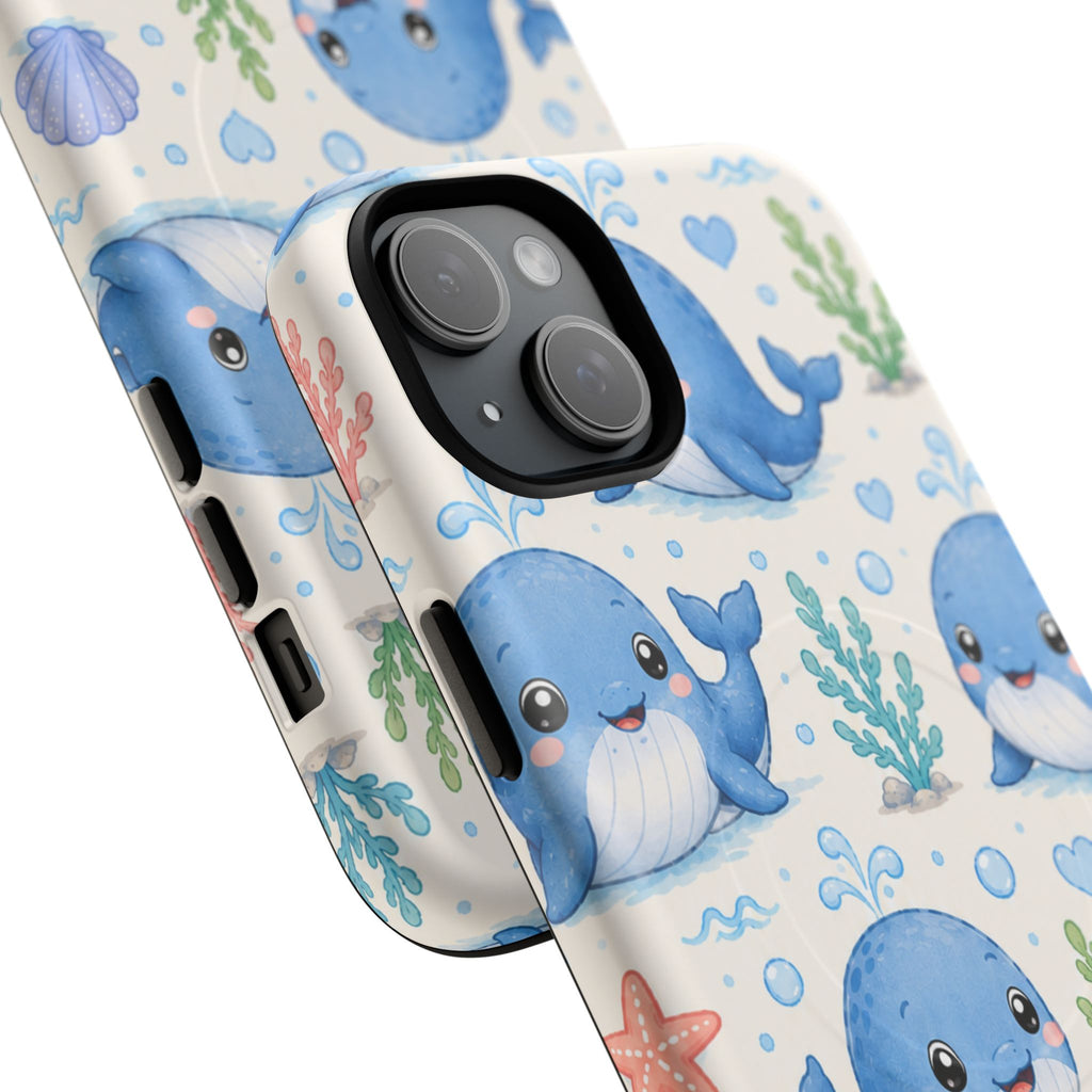 Whale Watching from the Cabana- Tough Magnetic Phone Case