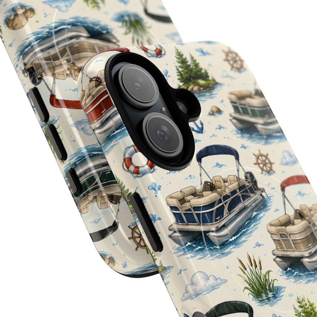 The Pontoon Cabana Club- Tough Magnetic Phone Case