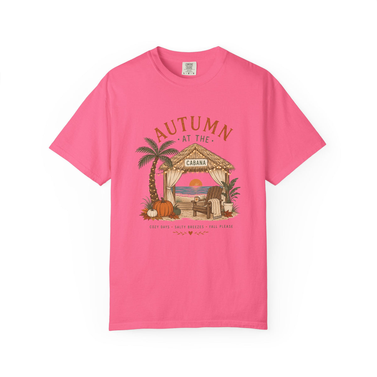 Autumn at the Cabana – Comfort Colors® Tee