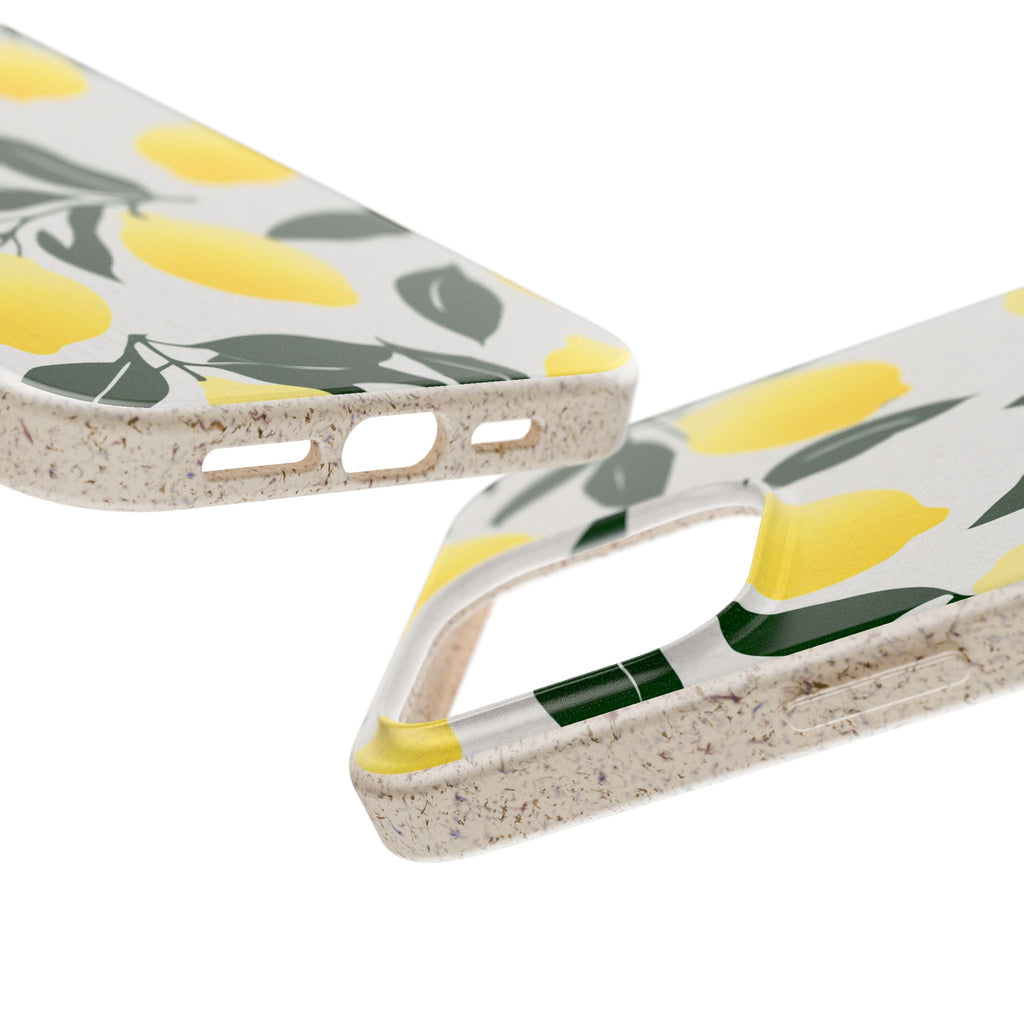 Lemon Escape - Eco-Friendly Biodegradable Phone Case