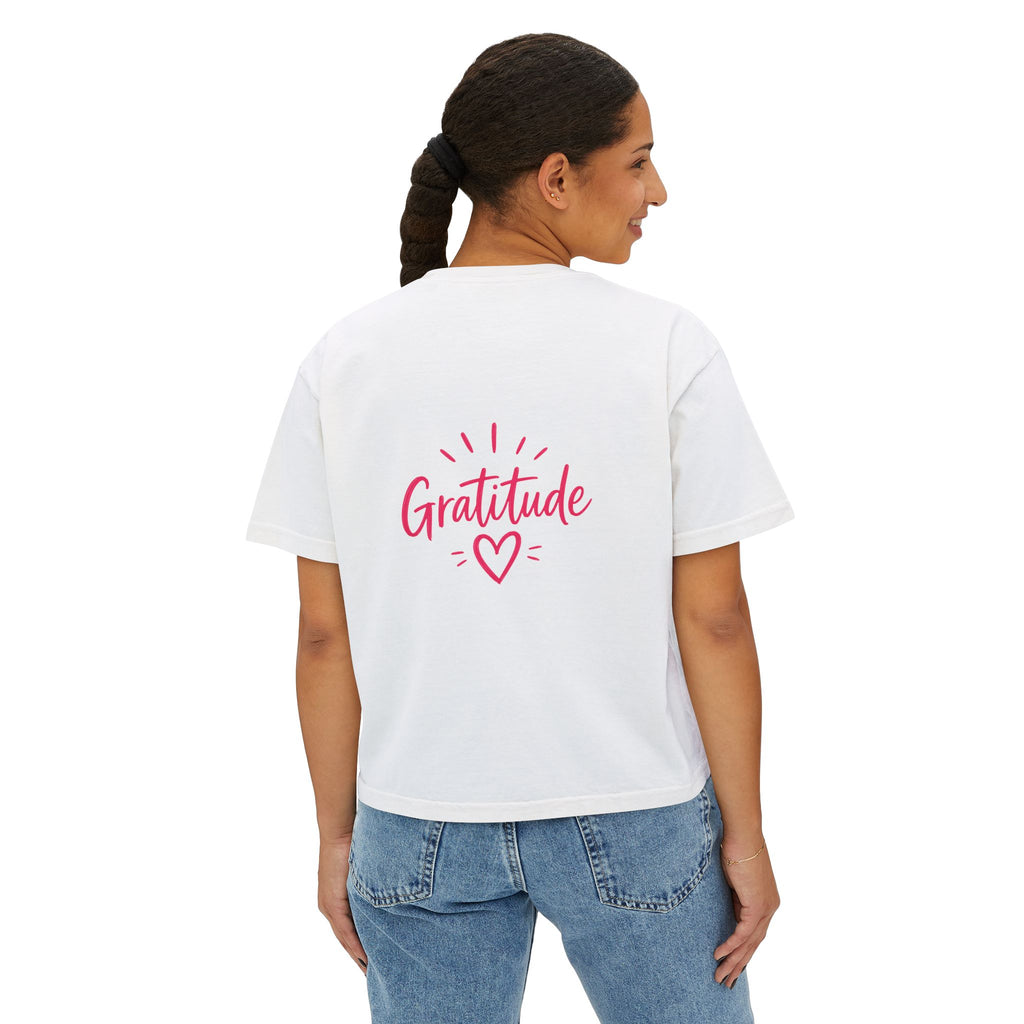 Gratitude - Boxy Tee
