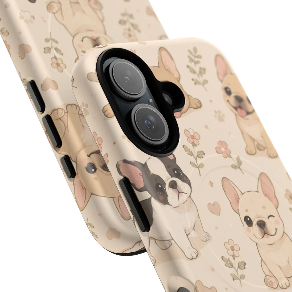 Ooh La La, Frenchie - Tough Magnetic Phone Case