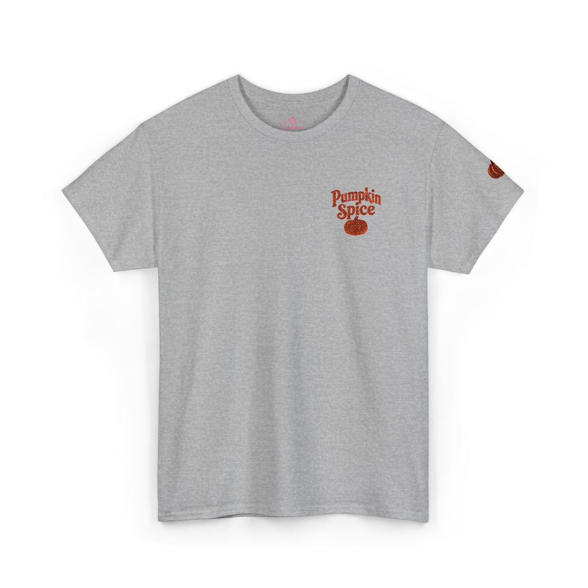 Pumpkin Spice Embroidered T-Shirt
