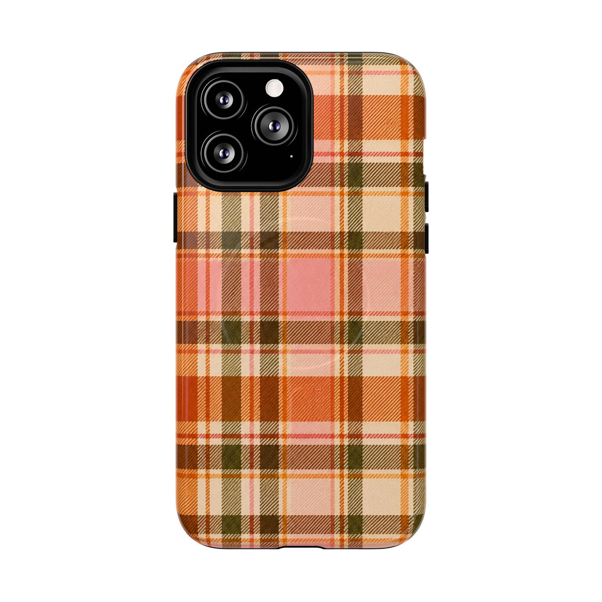 Hello Fall Plaid -Tough Magnetic Phone Case
