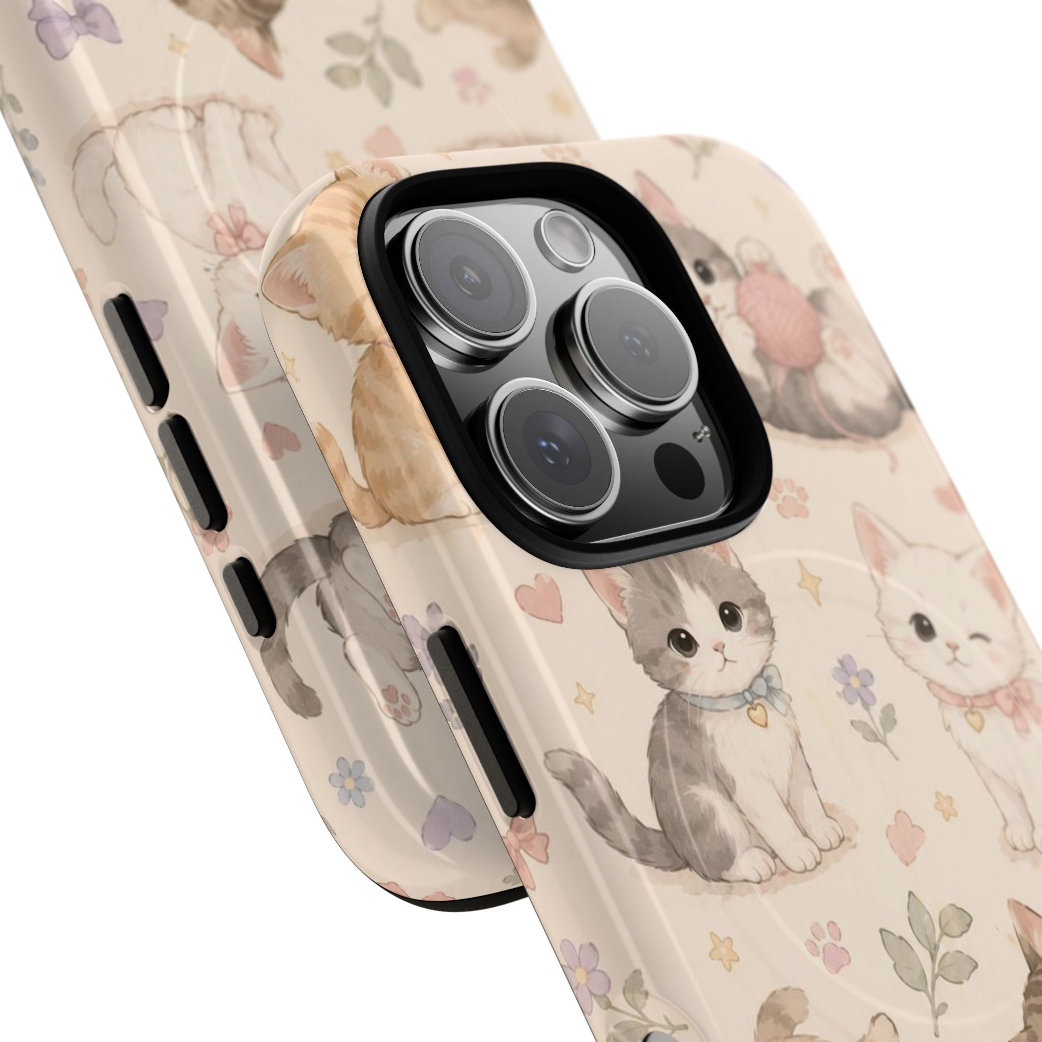 Kitten Cabana Club -Tough Magnetic Phone Case