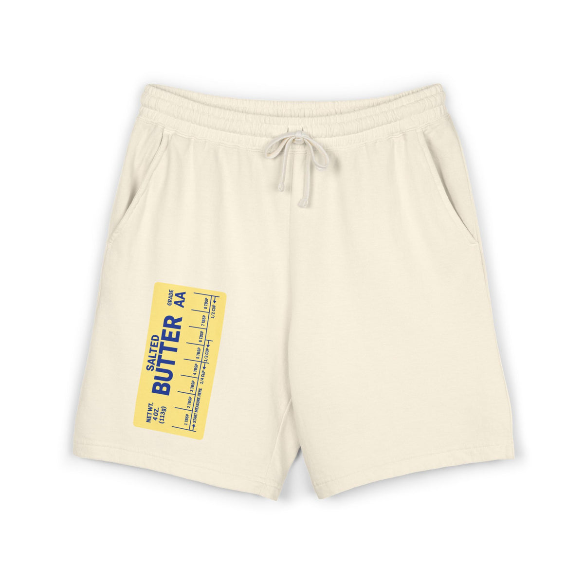 Butter Me Up in the Cabana — Cute Graphic Long Lounge Shorts