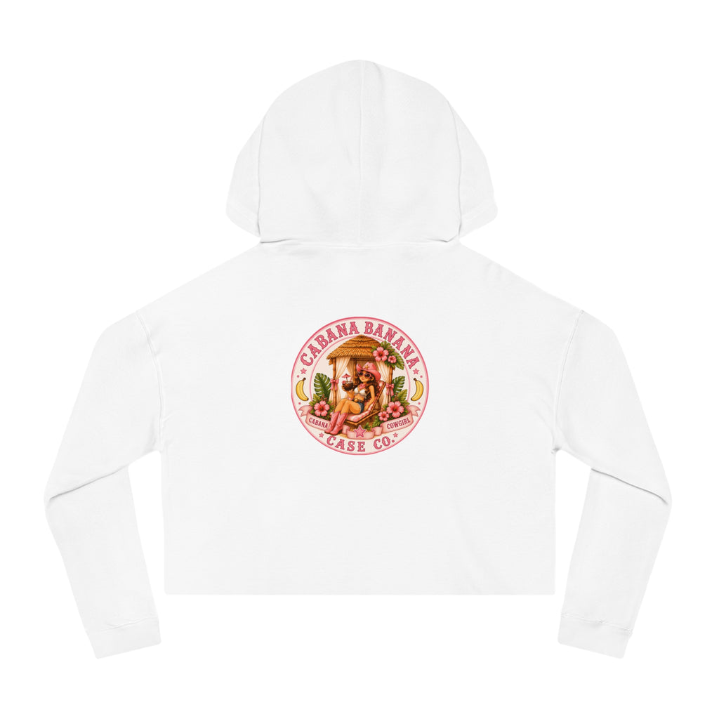 Cabana Cowgirl Cropped Hoodie