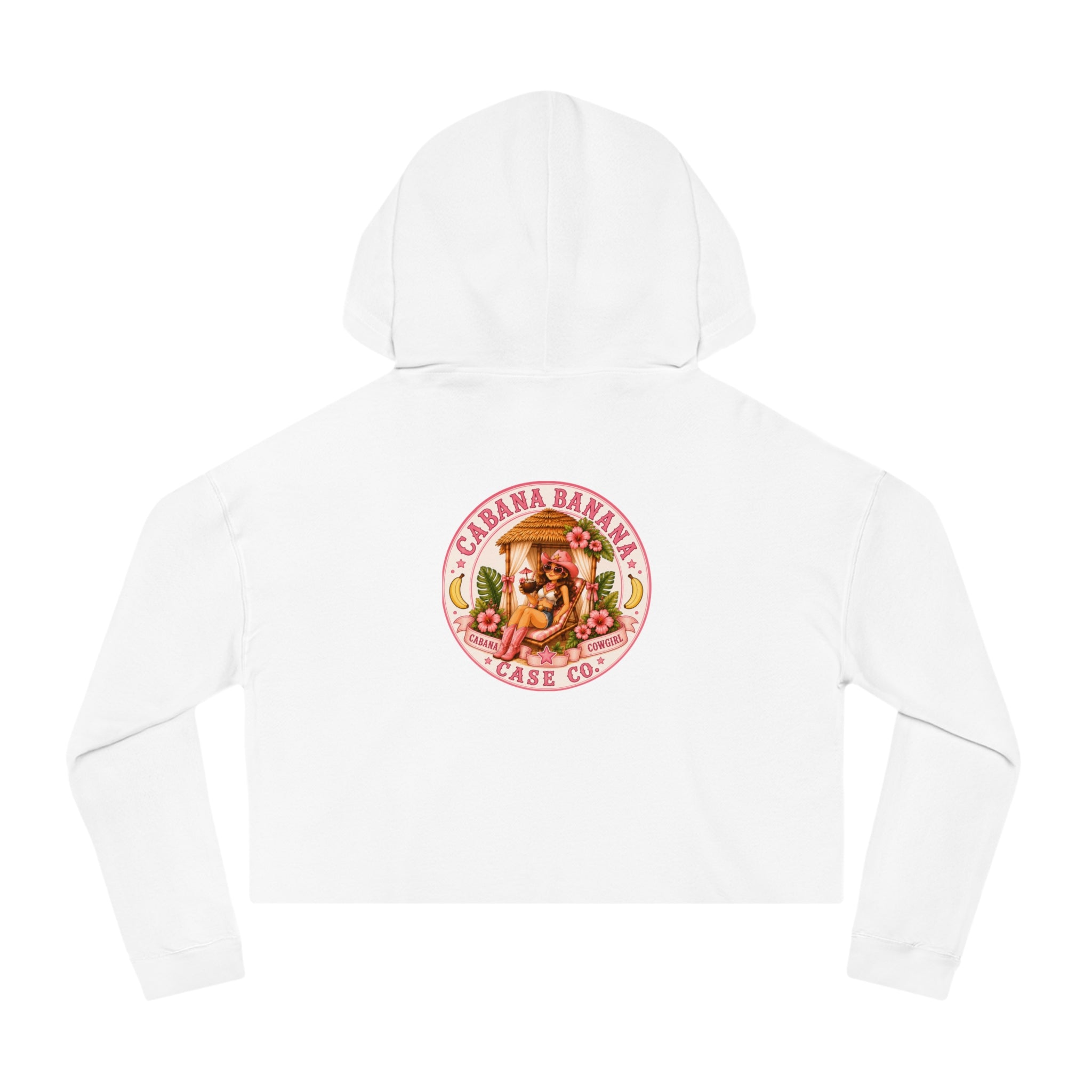 Cabana Cowgirl Cropped Hoodie