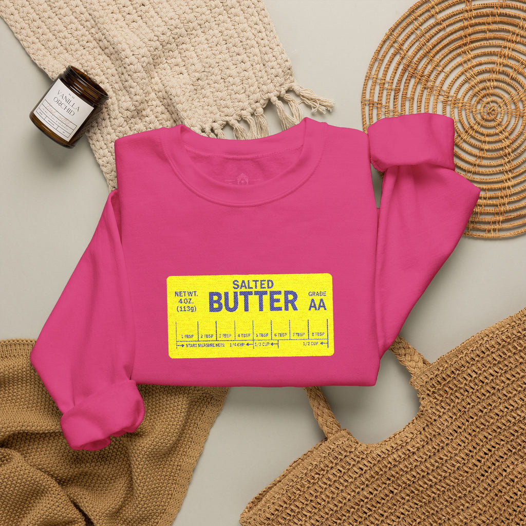 Butter Me Up In The Cabana – Embroidered Sweatshirt