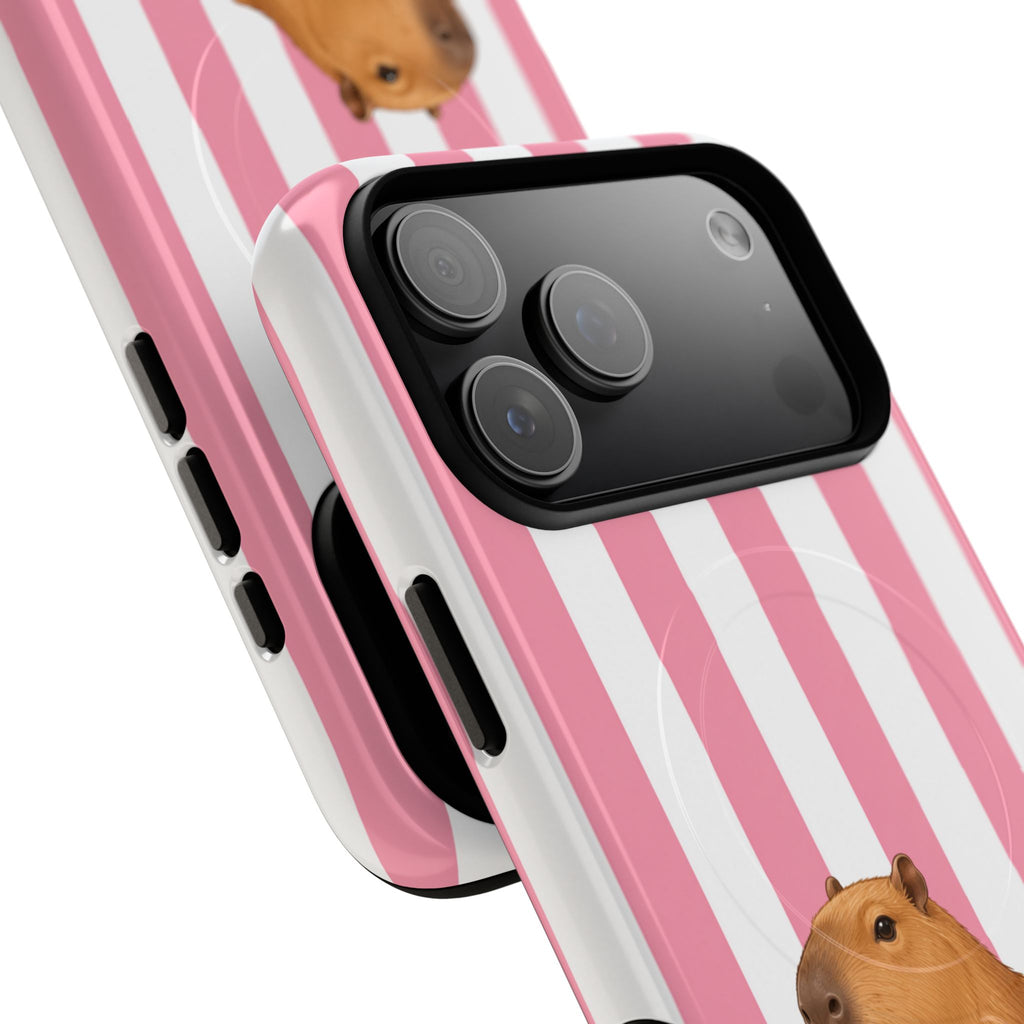 Caby in Cabana Pink- Tough Magnetic Phone Case