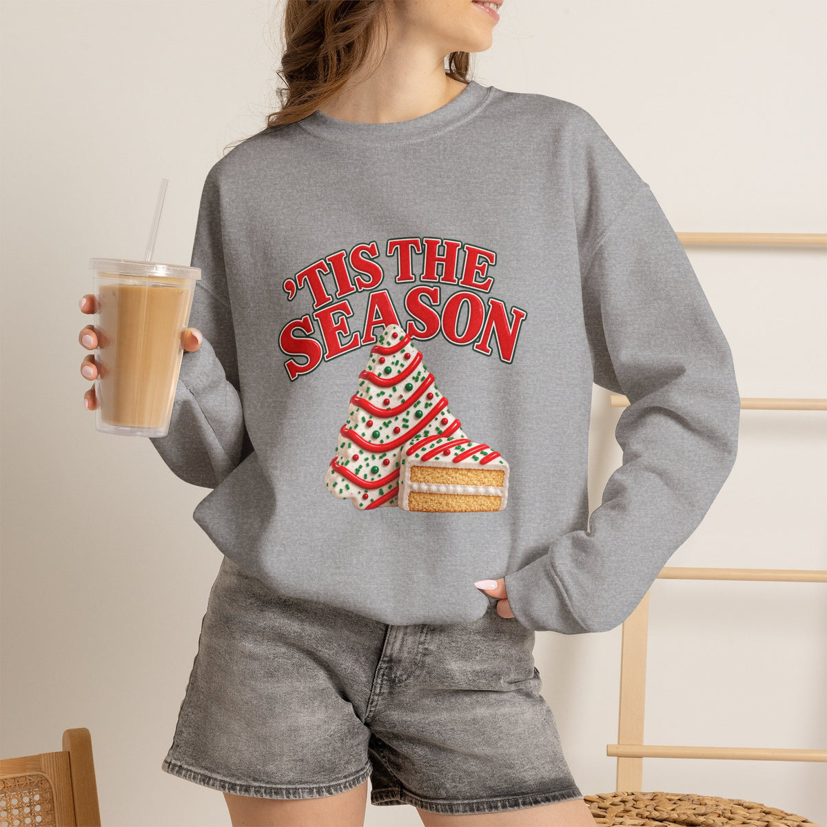 Christmas Tree Cake Sweatshirt
