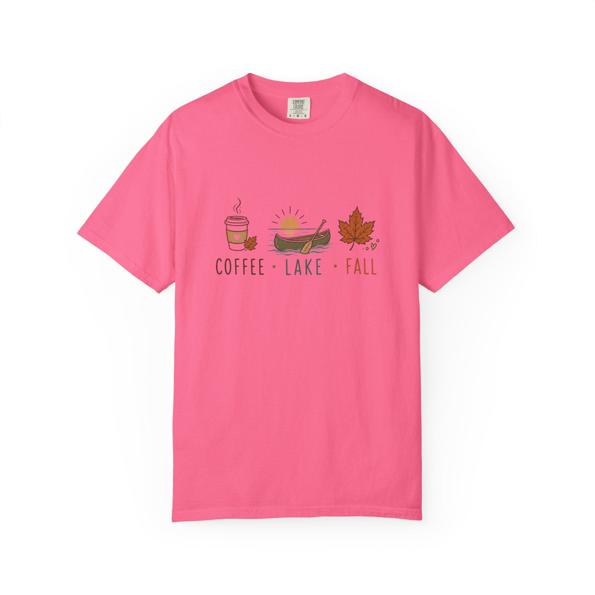 Coffee • Lake • Fall –T-Shirt