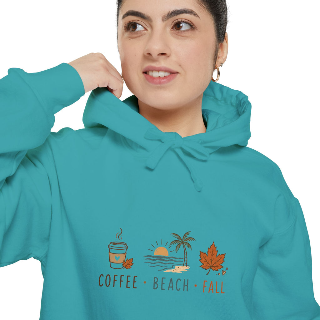 Coffee • Beach • Fall – Comfort Colors® Hoodie