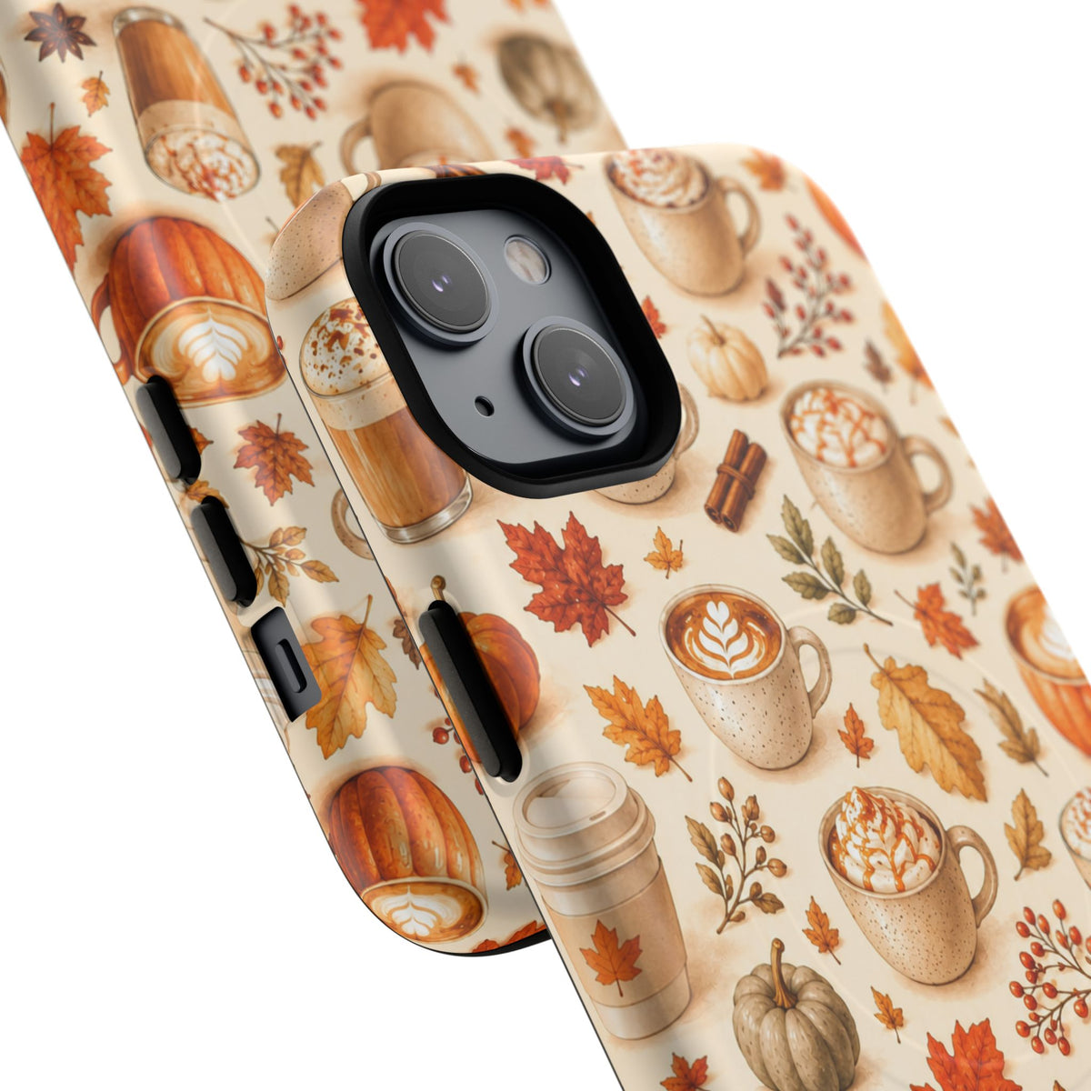 Fall in Love Latte-Tough Magnetic Phone Case