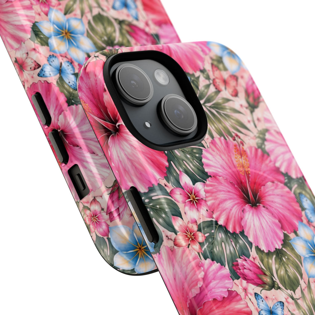 Island Bloom- Tough Magnetic Phone Case