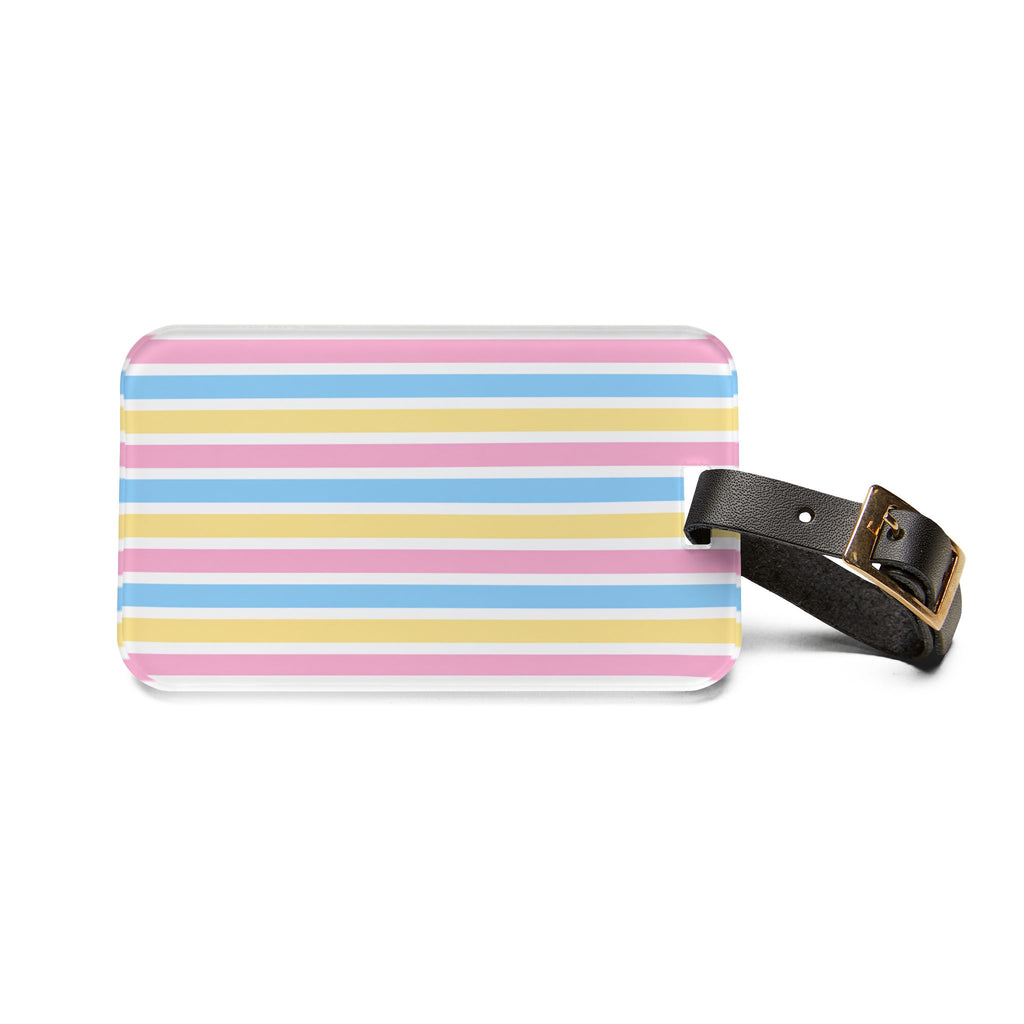 Cotton Candy Cabana- Luggage Tag