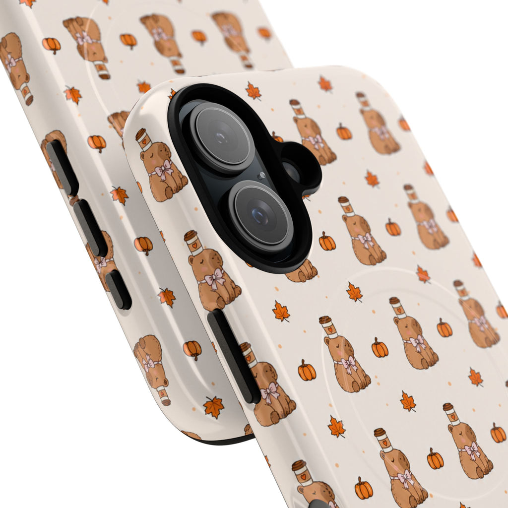 Pumpkin Patch Capy – Tough Magnetic Phone Case