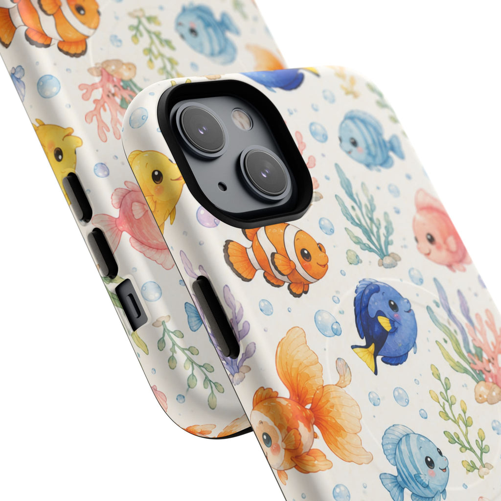 Paradise Has Fins- Tough Magnetic Phone Case